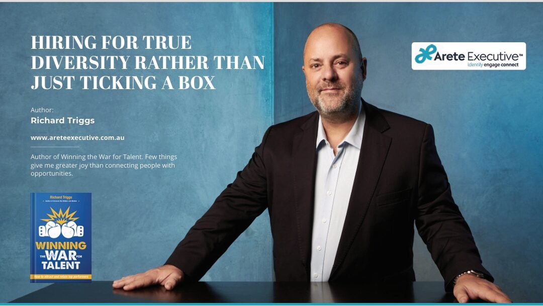 HIRING FOR TRUE DIVERSITY RATHER THAN JUST TICKING A BOX